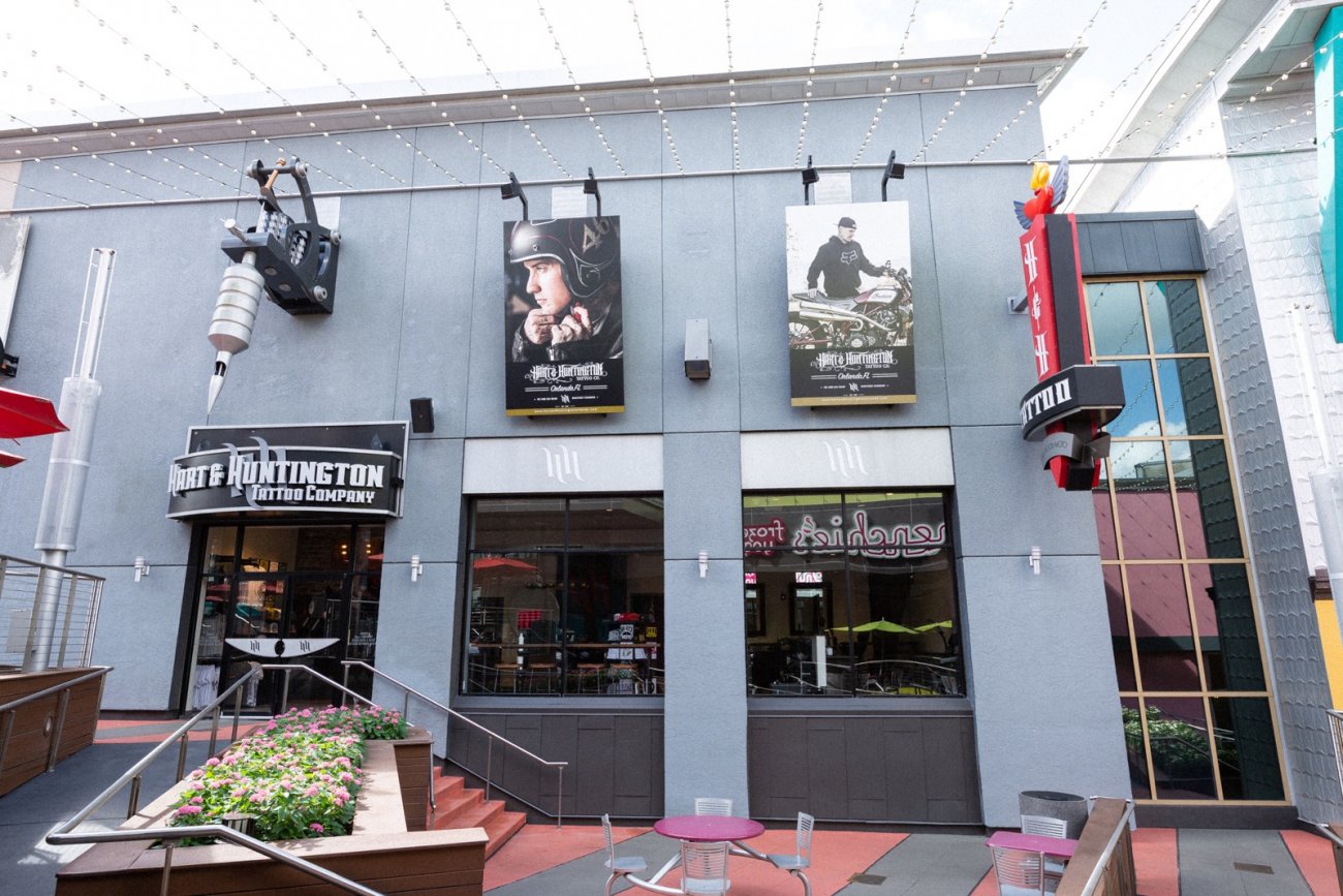 Here's the exterior design of our shop at Universal CityWalk Orlando