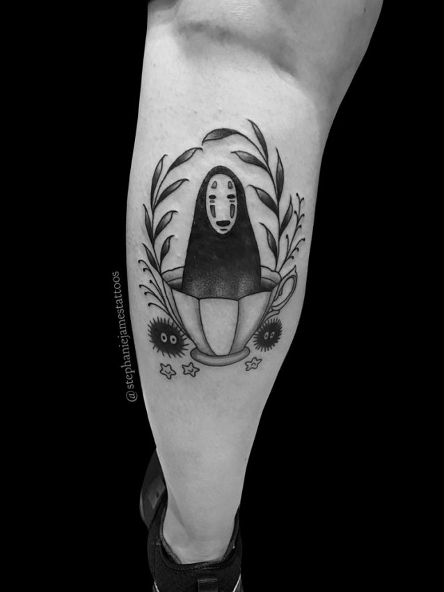 Anime tattoos by Stephanie James