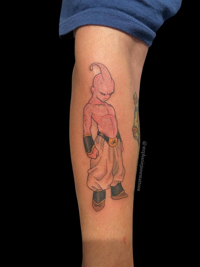 Anime tattoos by Stephanie James