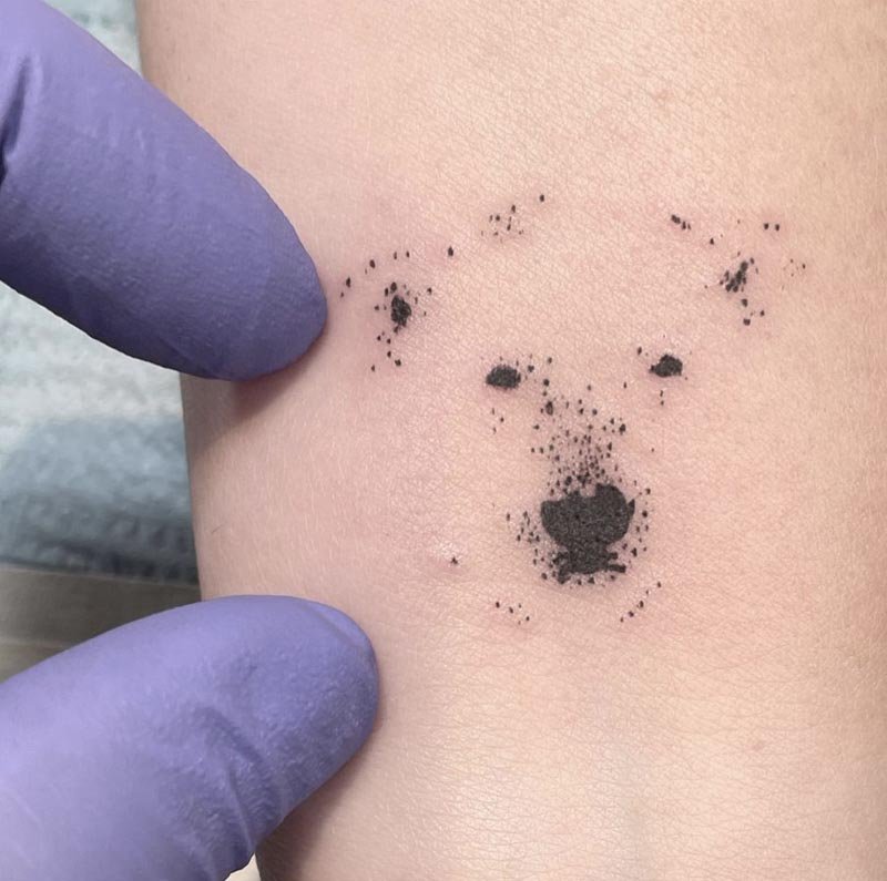 Micro tattoo by Scott "Cool-Aid" Irwin