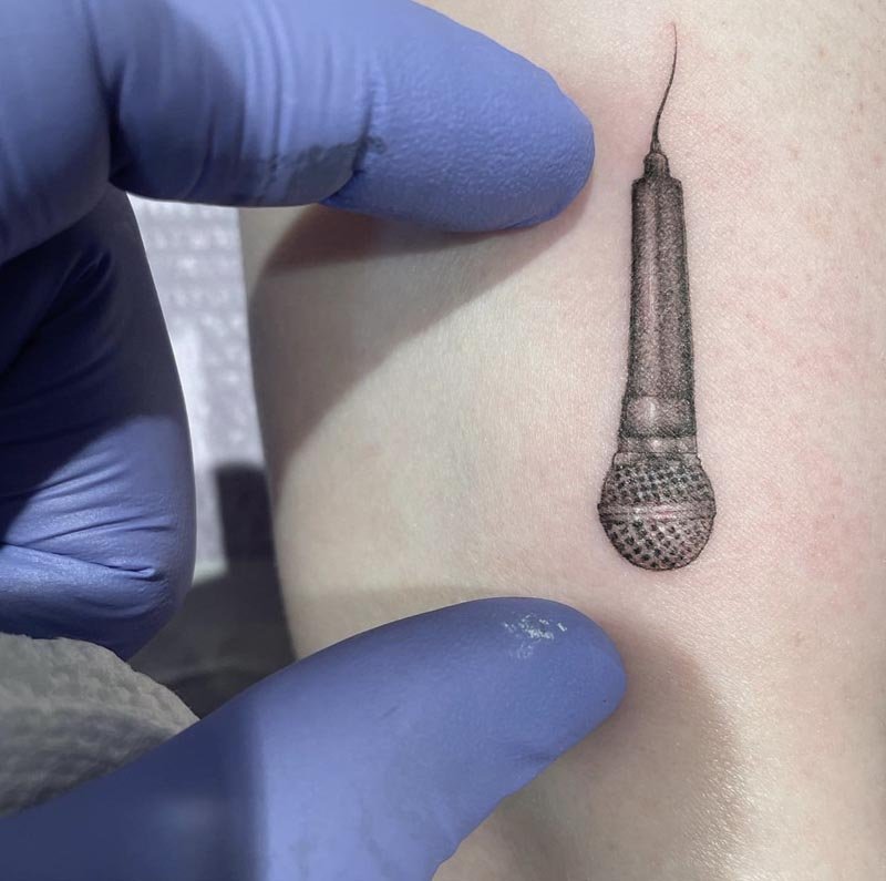 Micro tattoo by Scott "Cool-Aid" Irwin