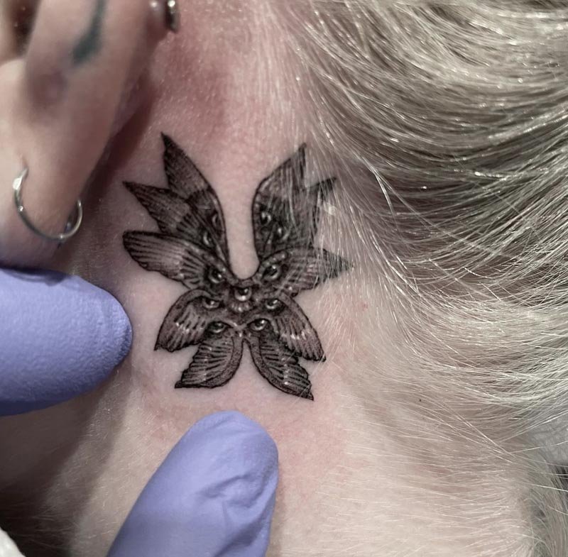 Micro tattoo by Scott "Cool-Aid" Irwin