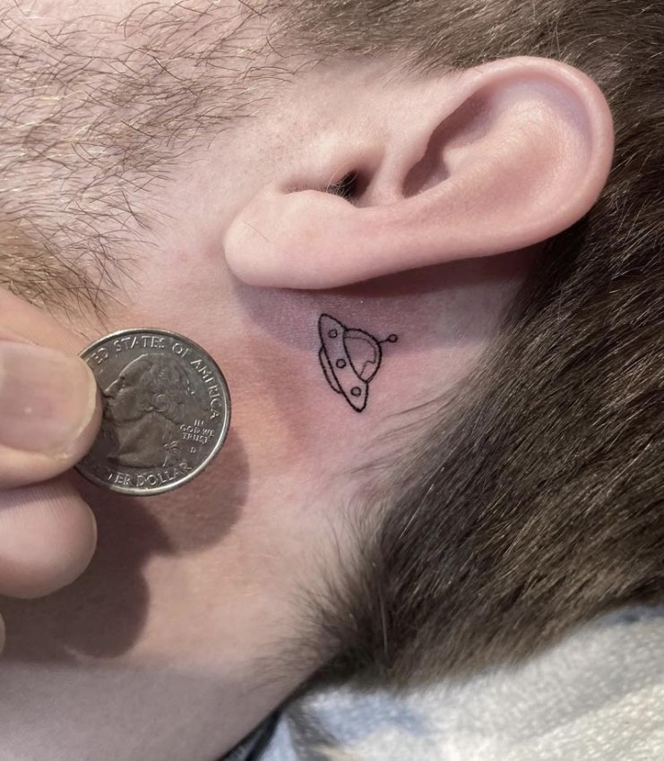 Micro tattoo by Scott "Cool-Aid" Irwin