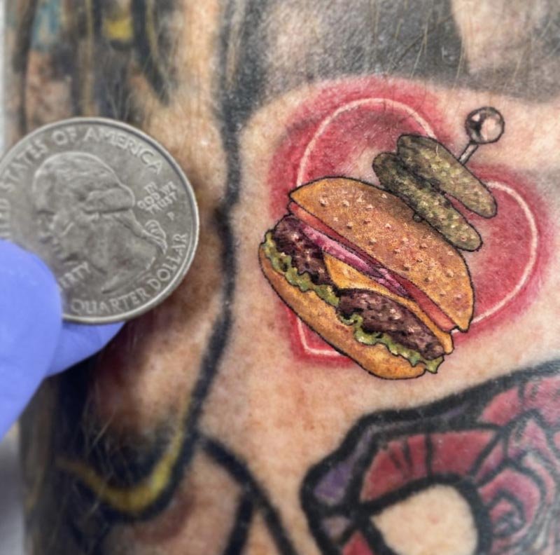 Micro tattoo by Scott "Cool-Aid" Irwin