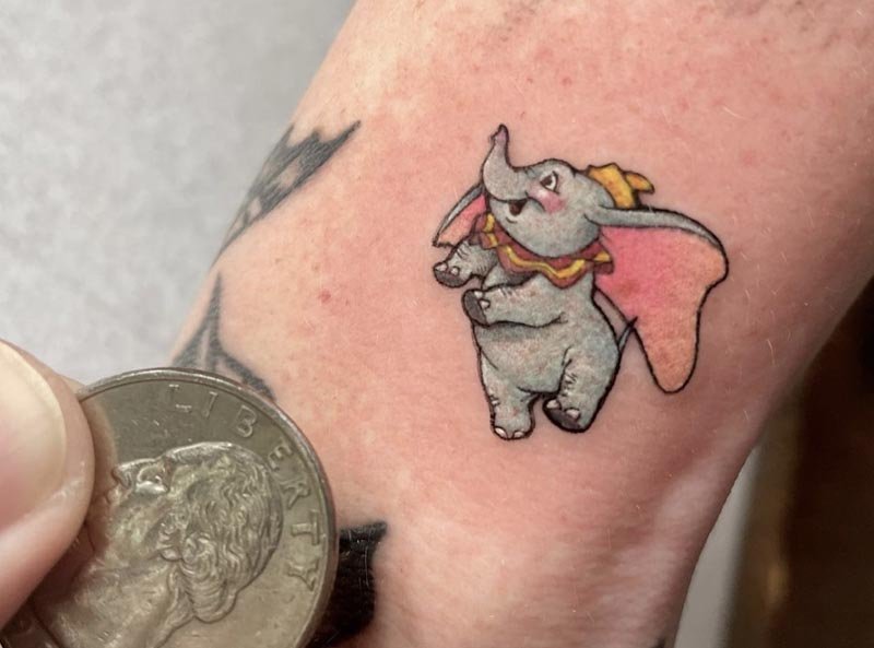 Micro tattoo by Scott "Cool-Aid" Irwin