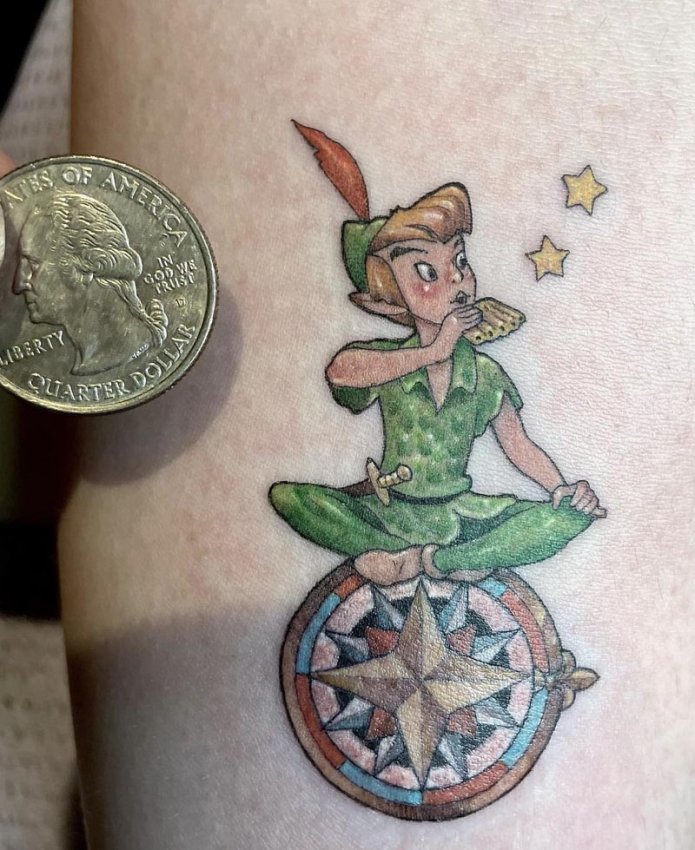 Micro tattoo by Scott "Cool-Aid" Irwin