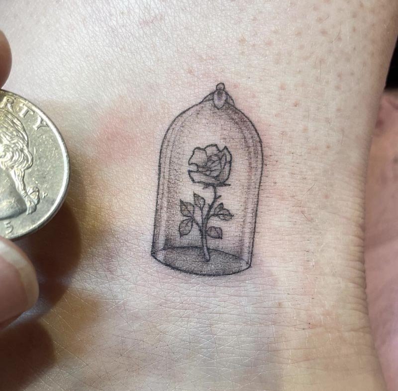 Micro tattoo by Scott "Cool-Aid" Irwin