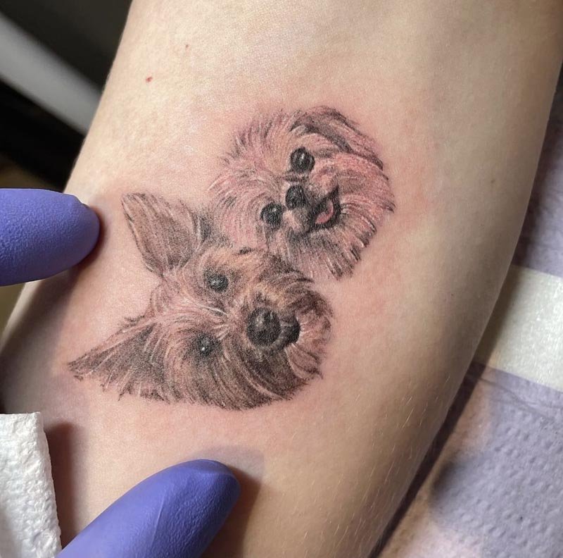 Micro tattoo by Scott "Cool-Aid" Irwin