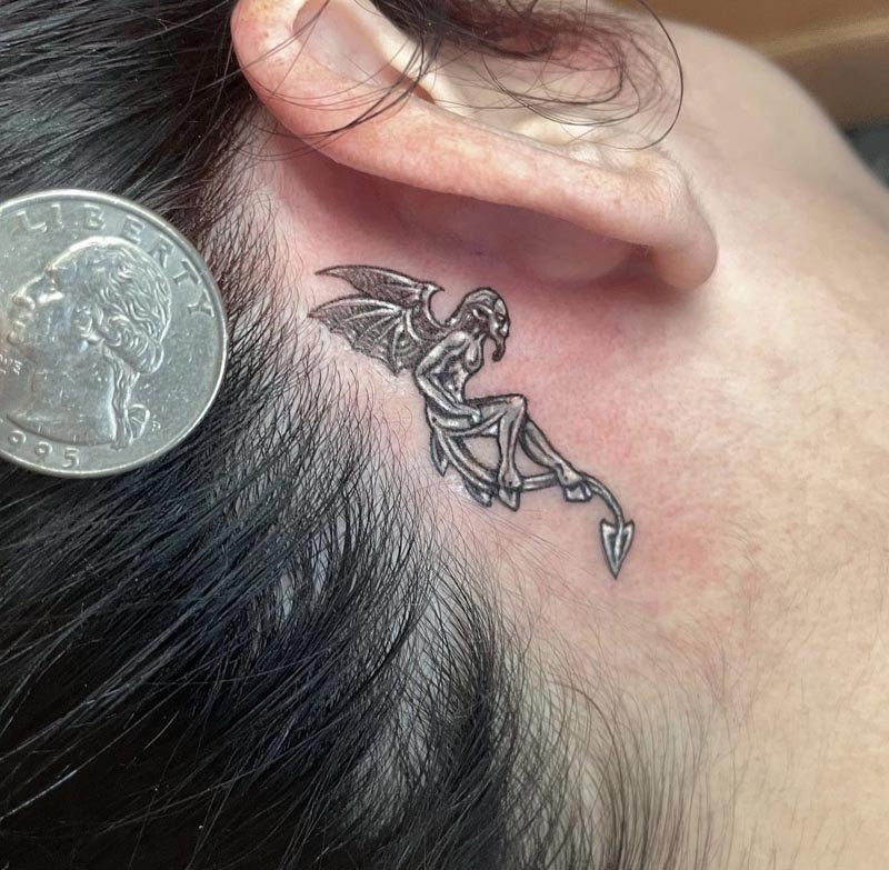 Micro tattoo by Scott "Cool-Aid" Irwin