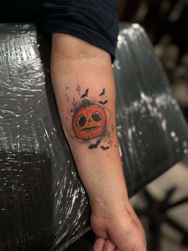 Halloween tattoo
