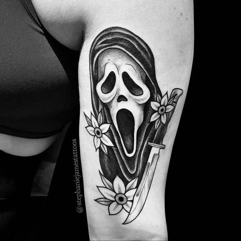 Halloween tattoo