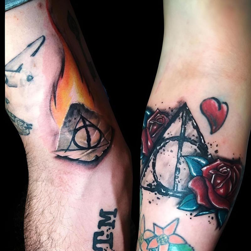 harrypotter, color, flowers, rose, surrealism