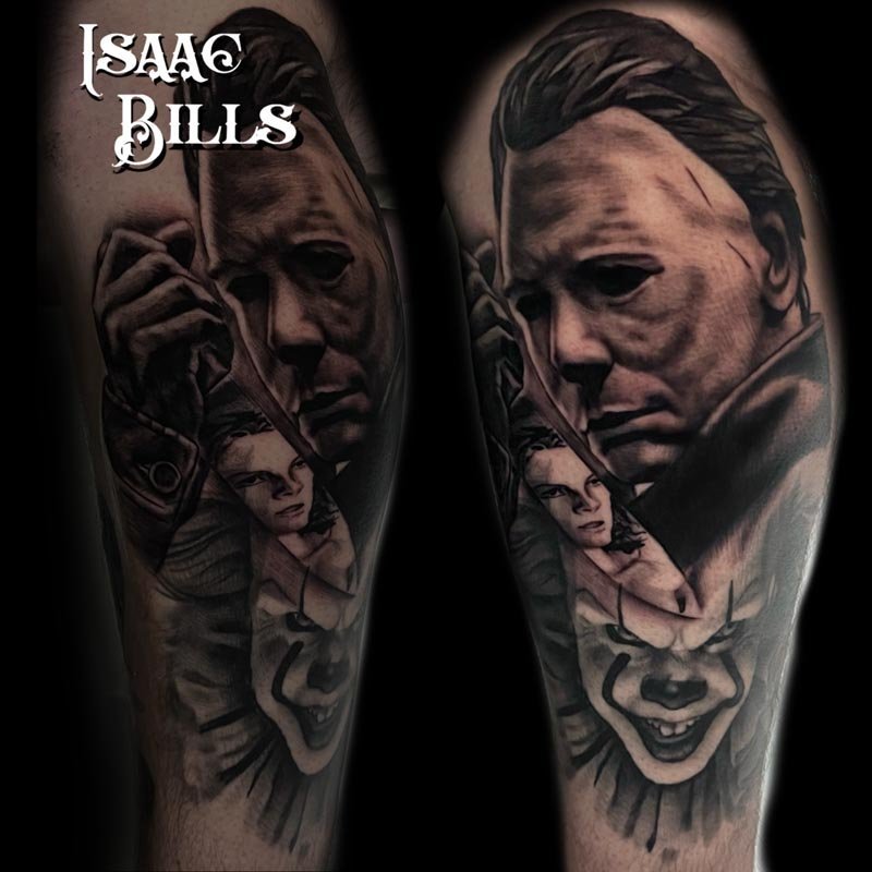 Isaac HHN tattoo