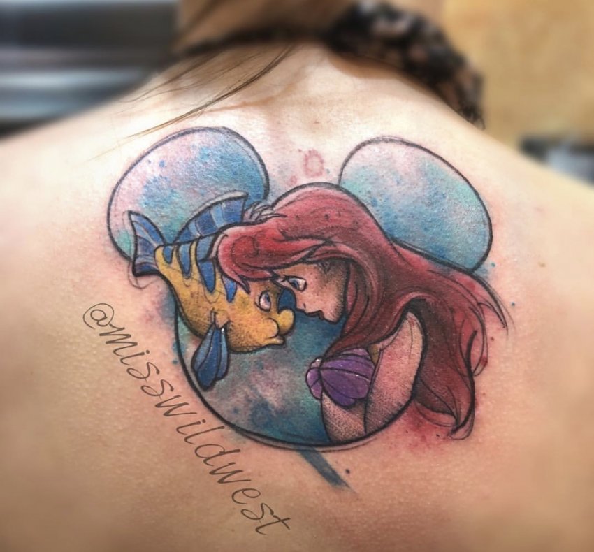 Miss Wild West tattoo