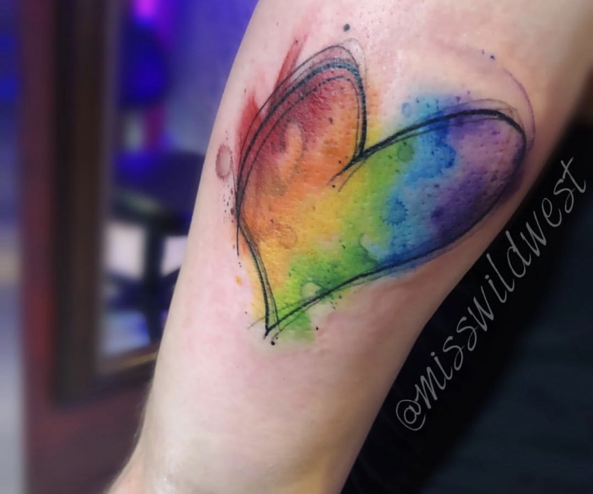 Miss Wild West tattoo