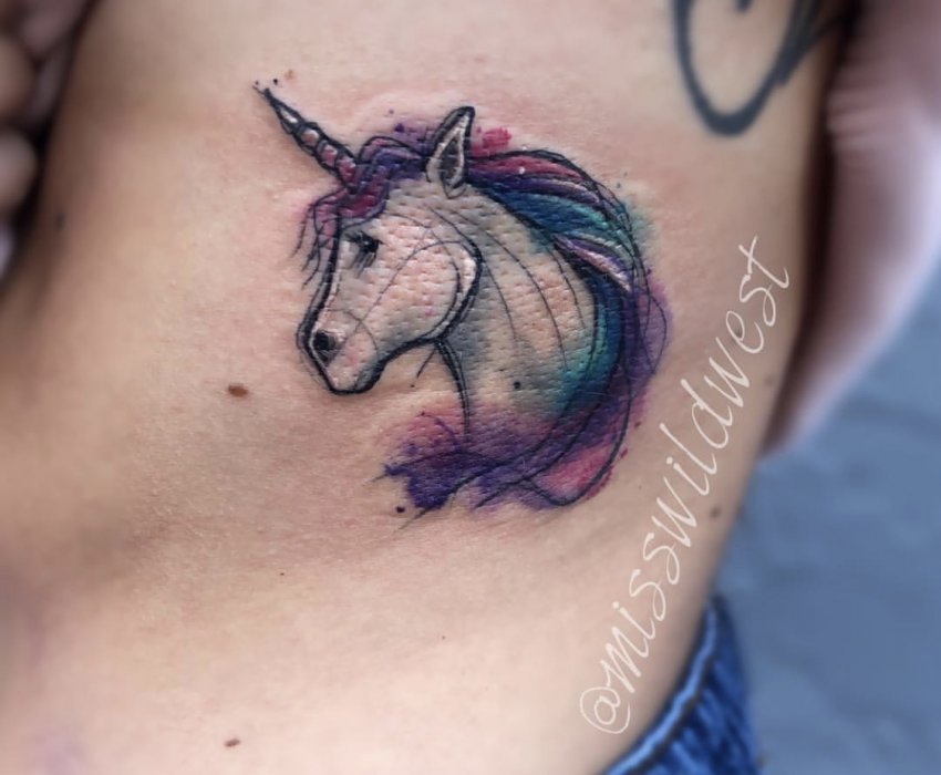 Miss Wild West tattoo