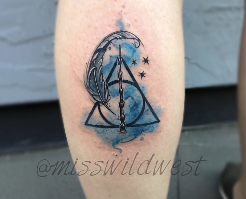 Miss Wild West tattoo