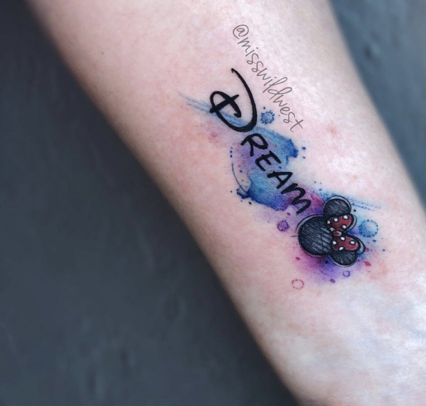 Miss Wild West tattoo