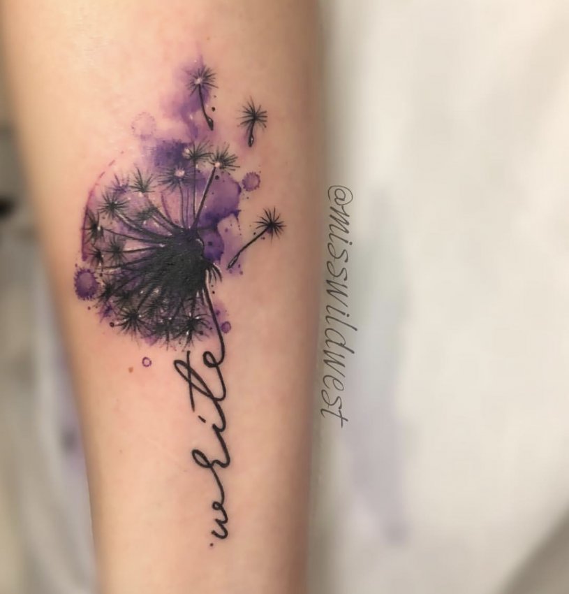 Miss Wild West tattoo