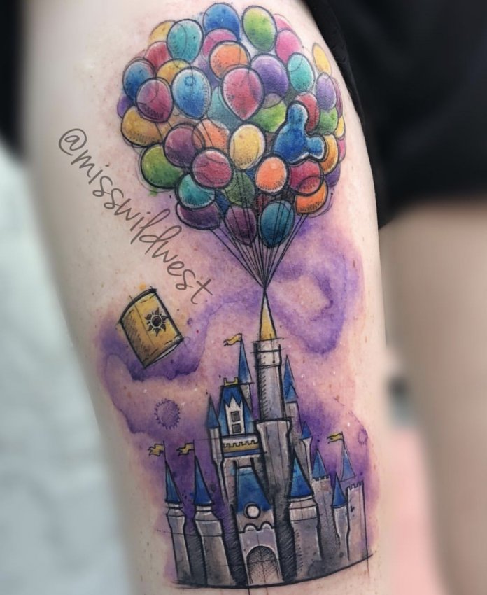 Miss Wild West tattoo