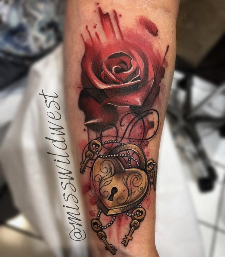 Miss Wild West tattoo