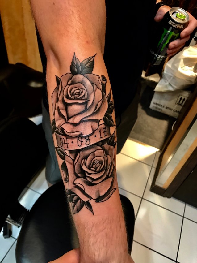 Mark Fernandez tattoo