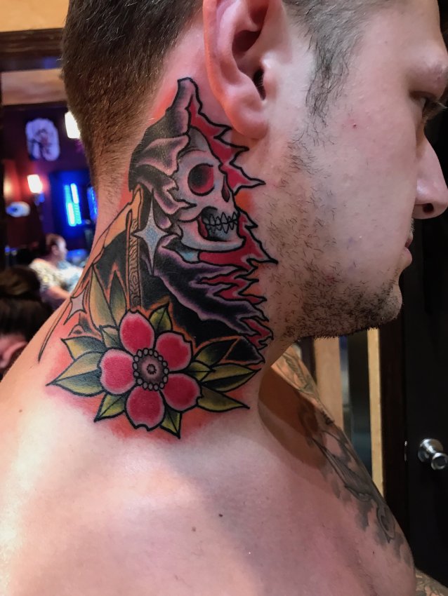 Mark Fernandez tattoo