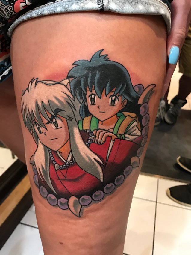 Mark Fernandez tattoo