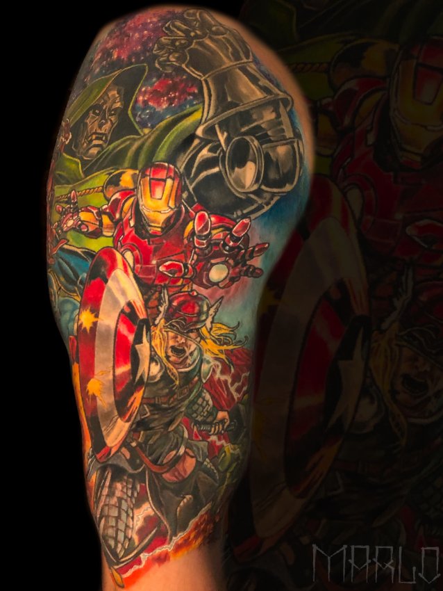 Marlo Salvatierra tattoo
