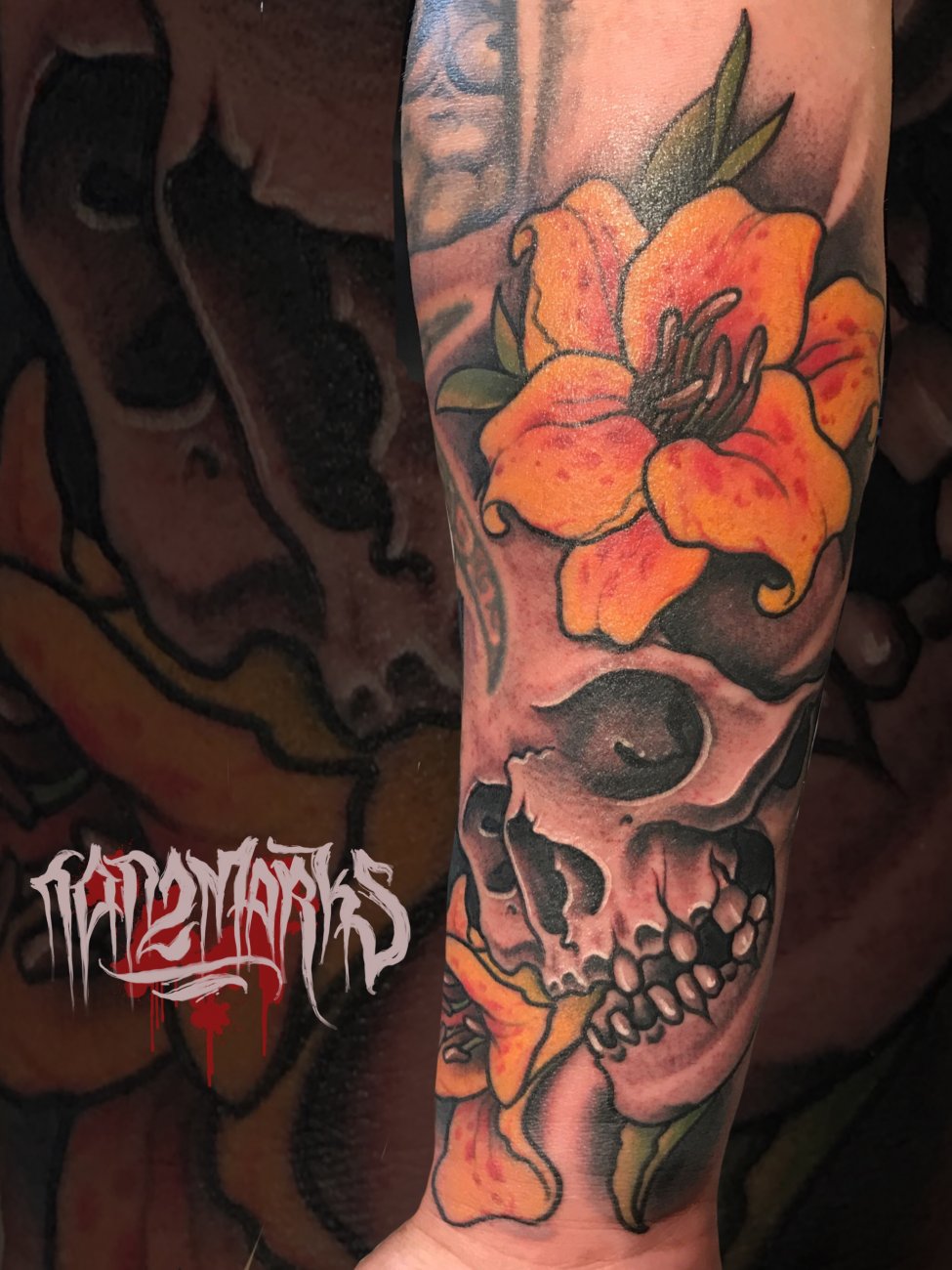 Orlando Tattoo Artist Mark Fernandez Hart & Huntington