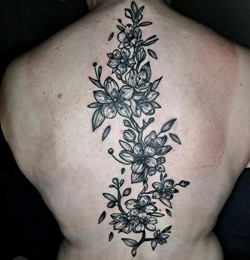 Flower tattoos | Hart & Huntington Tattoo Co. Orlando